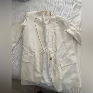 H&M Linen Blazer